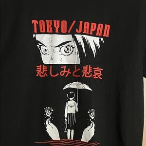 Tokyo Japan anime Tshirt small